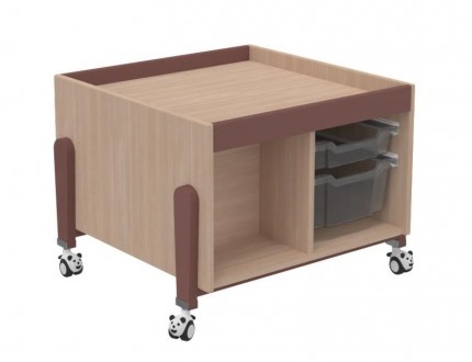 Table d'activité avec tiroirs k’briol